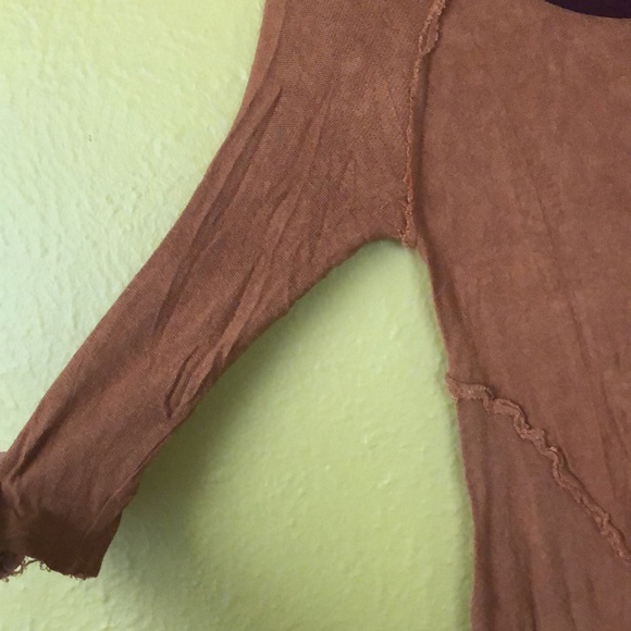 Distressed Free People Boho Tunic size small - Picture 3 of 7